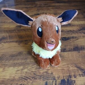 Build-A-Bear Workshop Pokémon Eevee Plush Brown Cream Stuffed Animal Collectible